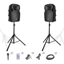 Portable Powered PA Speakers