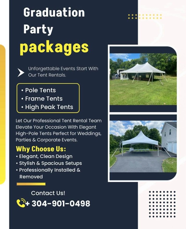 GRADUATION PARTY PACKAGES